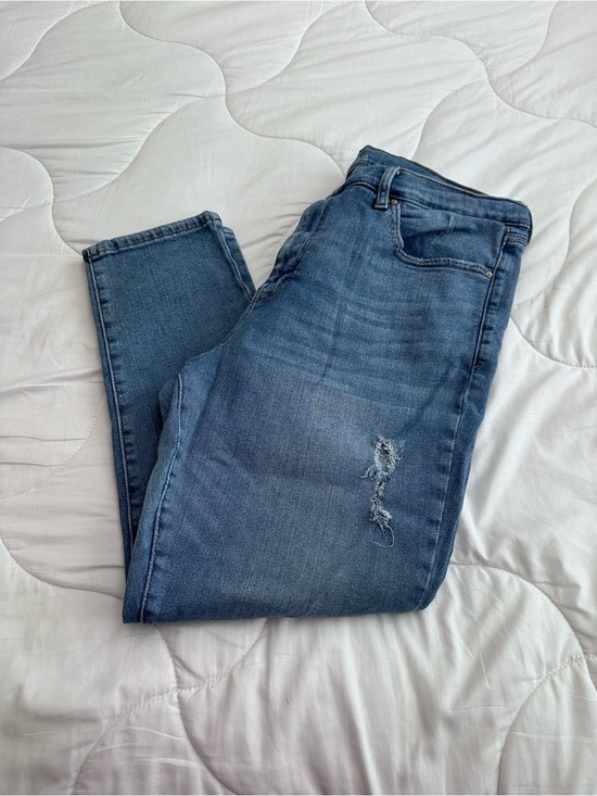 a.n.a Denim - ANA A New Approach Distressed Skinny Jeans